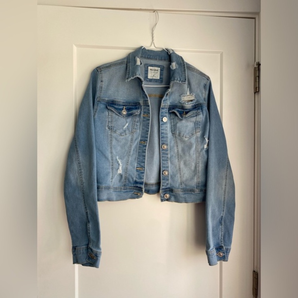WILD FABLE | Light Blue Denim Jacket | Women’s Size Medium - Picture 9 of 14